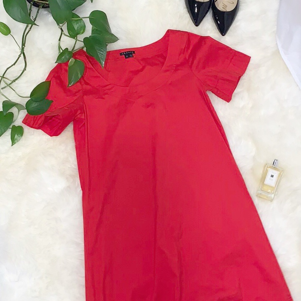 Theory Red Dress